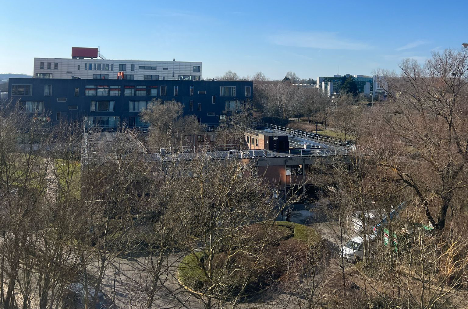 Panneaux solaires sur le A (Erasme)
