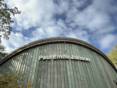 Auditoire Paul-Émile Janson - Façade arrière