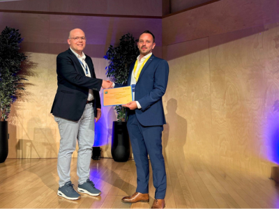 Gwilherm Evano a reçu le Springer Heterocyclic Chemistry Award
