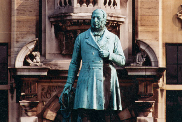 Pierre-Théodore Verhaegen, avocat bruxellois, qui donna l'impulsion nécessaire à la création de l'Université libre de Bruxelles.