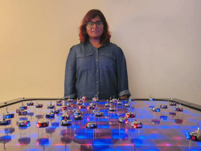 Raina Zakir: Doctorante en intelligence artificielle, exploration des essaims robotiques