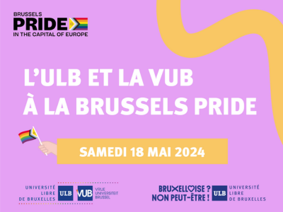 ULB et VUB à la Brussels Pride 2024