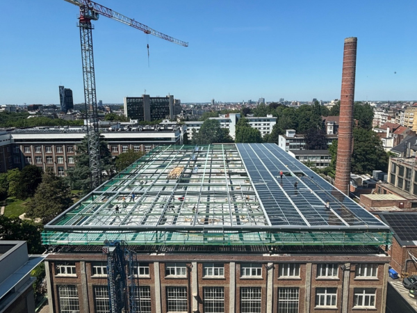 Bâtiment L - panneaux photovoltaïques